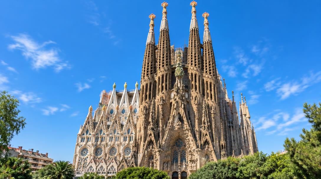 Basílica da Sagrada Família, em Barcelona